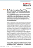 Coffinite formation from UO2+x