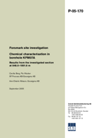 Chemical characterisation in borehole KFM07A. Results from the investigated section at 848.0-1001.6 m. Forsmark site investigation