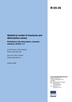 Statistical model of fractures and deformation zones. Preliminary site description, Laxemar subarea, version 1.2