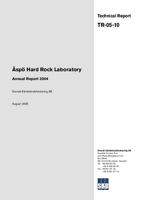 Äspö Hard Rock Laboratory. Annual report 2004