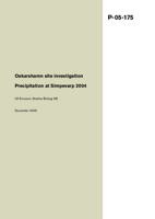 Precipitation at Simpevarp 2004. Oskarshamn site investigation