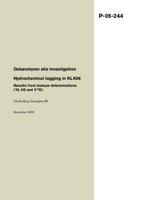 Hydrochemical logging in KLX06. Results from isotope determinations (3H, dD and d18O). Oskarshamn site investigation