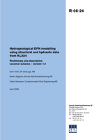 Hydrogeological DFN modelling using structural and hydraulic data from KLX04. Preliminary site description Laxemar subarea - version 1.2