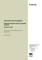 Hydraulic injection tests in borehole KLX12A Subarea Laxemar. Oskarshamn site investigation