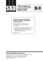 Thermal evidence of Caledonide foreland, molasse sedimentation in Fennoscandia