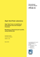 Äspö Hard Rock Laboratory. Äspö Task Force on modelling of groundwater flow and transport of solutes. Modelling of Task 6D, 6E, 6F and 6F2, using Cast3M code