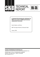 A selected thermodynamic database for REE to be used in HLNW performance assessment exercises