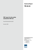 FEP report for the safety assessment SR-Can