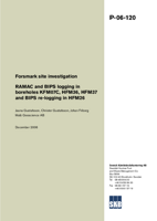 RAMAC and BIPS logging in boreholes KFM07C, HFM36, HFM37 and BIPS re-logging in HFM26. Forsmark site investigation
