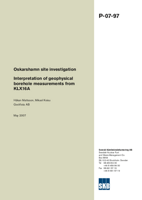 Interpretation of geophysical borehole measurements from KLX16A. Oskarshamn site investigation