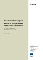 Revision of borehole deivation measurements in Oskarshamn. Oskarshamn site investigation