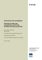 Geological single-hole interpretation of KLX12A, KLX09G, KLX10B and KLX10C. Oskarshamn site investigation