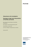 Geological single-hole interpretation of KLX19A and HLX38. Oskarshamn site investigation