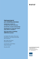 Hydrogeological pre-modelling exercises. Assessment of impact of the Äspö Hard Rock Laboratory. Sensitivities of palaeo-hydrogeology. Development of a local near-surface Hydro-DFN for KLX09B-F. Site descriptive modelling SDM-Site Laxemar