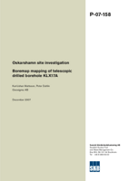 Boremap mapping of telescopic drilled borehole KLX17A. Oskarshamn site investigation