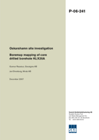 Boremap mapping of core drilled borehole KLX20A. Oskarshamn site investigation