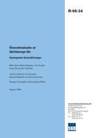 Översiktsstudie av Gävleborgs län. Geologiska förutsättningar