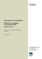 Difference flow logging in borehole KLX27A Subarea Laxemar. Oskarshamn site investigation