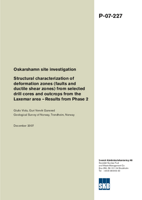 Structural characterization of deformation zones (faults and ductile shear zones) from selected drill cores and outcrops from the Laxemar area - Results from Phase 2