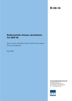 Radionuclide release calculations for SAR-08