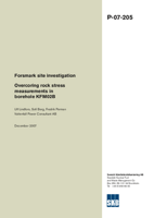 Forsmark site investigation. Overcoring rock stress measurements in borehole KFM02B