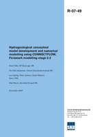 Hydrogeological conceptual model development and numerical modelling using CONNECTFLOW, Forsmark modelling stage 2.2. Updated 2024-11