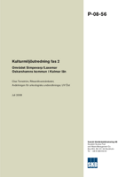 Kulturmiljöutredning fas 2. Området Simpevarp/Laxemar Oskarshamns kommun i Kalmar län