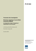 Boremap mapping of core drilled borehole KFM06C. A comparative study of mapping in Oskarshamn and Forsmark. Forsmark site investigation