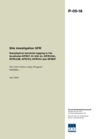 Geophysical borehole logging in the boreholes KFR27 (0-500 m), KFR102A, KFR102B, KFR103, KFR104 and HFM07. Site investigation SFR