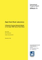 Äspö Hard Rock Laboratory. A Discrete Fracture Network Model of the Äspö TBM Tunnel Rock Mass