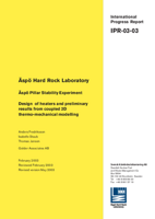 Äspö Hard Rock Laboratory. Äspö Pillar Stability Experiment. Design of heaters and preliminary results from coupled 2D thermo-mechanical modelling