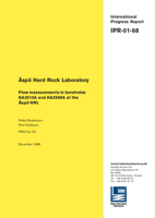 Äspö Hard Rock Laboratory. Flow measurements in boreholes KA3510A and KA2598A at the Äspö HRL