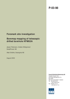 Boremap mapping of telescopic drilled borehole KFM02A. Forsmark site investigation.