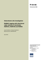 RAMAC logging with directional radar antenna in boreholes KSH01A, KSH01B and KSH02. Oskarshamn site investigation. Revised April 2006