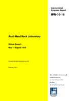 Äspö Hard Rock Laboratory. Status report, May-August 2010