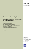 Geological single-hole interpretation of KSH02 and KAV01. Oskarshamn site investigation. Revised June 2006