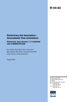 Preliminary site description: Groundwater flow simulations. Simpevarp area (version 1.1) modelled with CONNECTFLOW