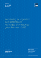 Inventering av vegetation och bottenfauna i nyanlagda och naturliga gölar, Forsmark 2015