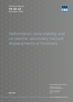 Deformation zone stability and co-seismic secondary fracture displacements at Forsmark