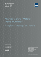 Alternative Buffer Material (ABM) experiment. Investigations of test packages ABM2 and ABM5