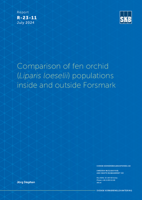 Comparison of fen orchid (Liparis loeselii) populations inside and outside Forsmark