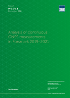 Analysis of continuous GNSS measurements in Forsmark 2019-2021