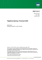 Fågelövervakning i Forsmark 2025