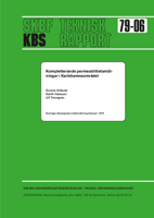 Kompletterande permeabilitetsmätningar i Karlshamnsområdet (Supplementary permeability measurements in the Karlshamn area)