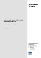 Interim main report of the safety assessment SR-Can