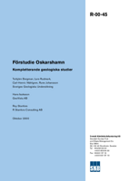 Förstudie Oskarshamn. Kompletterande geologiska studier