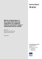 Effects of deglaciation on the crustal stress field and implications for endglacial faulting: A parametric study of simple Earth and ice models