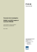 Forsmark site investigation. RAMAC and BIPS logging in borehole KFM08B. Revised April 2006