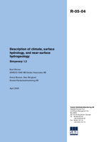 Description of climate, surface hydrology, and near-surface hydrogeology. Simpevarp 1.2